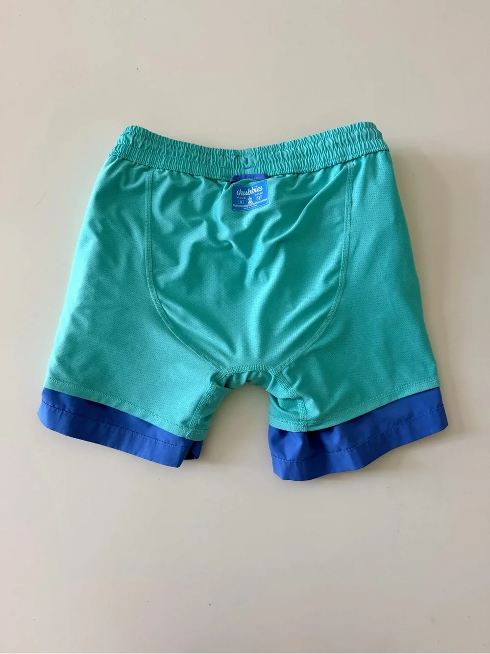 chubbies vibrant blue